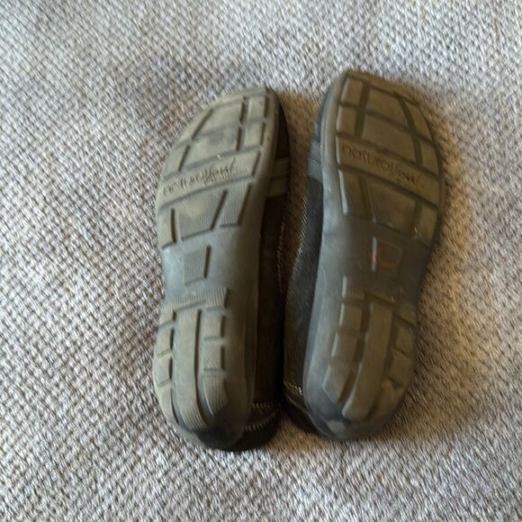 Natural Soul Black Suede Comfort Flats Loafers Size 8.5M‎ - Picture 7 of 10